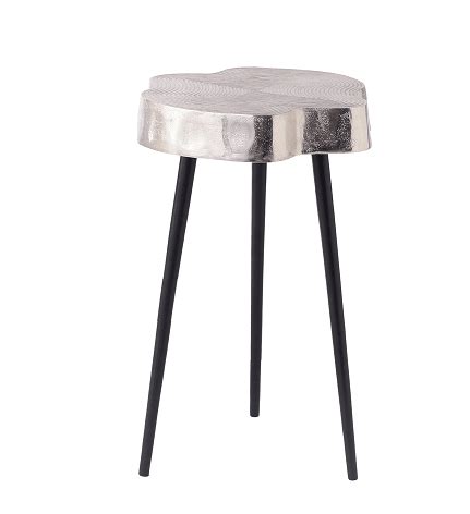 Sawed Log Table Silver