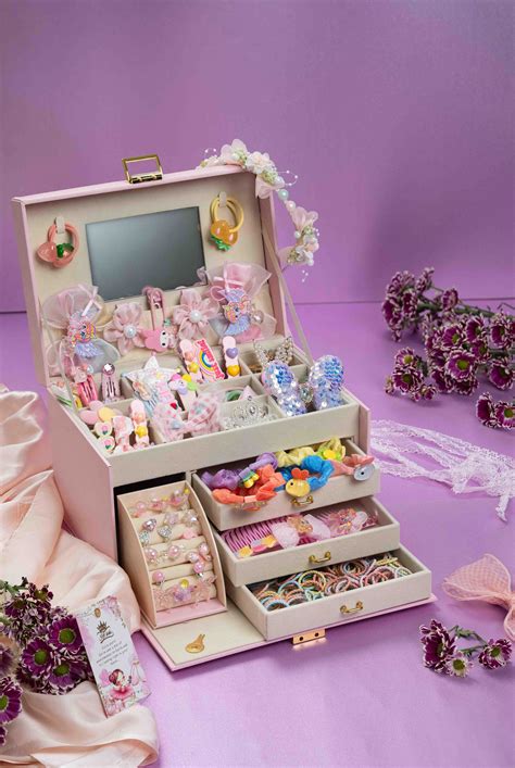 Princess Treasure Box with accessories (multicolour) – Ket Kids