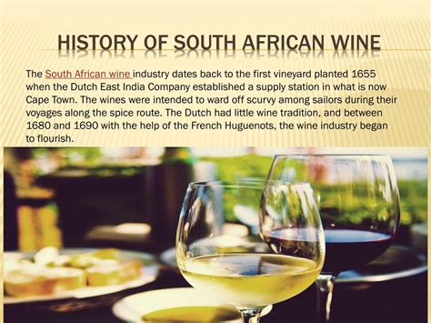 History Of South African Wine : How Wine is made, South Africa – RUAUE