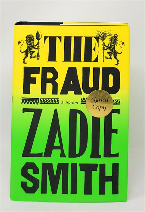 The Fraud SIGNED FIRST EDITION by Smith, Zadie: Very good + Hardcover ...