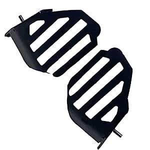 Ozango Bike Black Pillion Left, Right Foot Rest Compatible with Royal ...