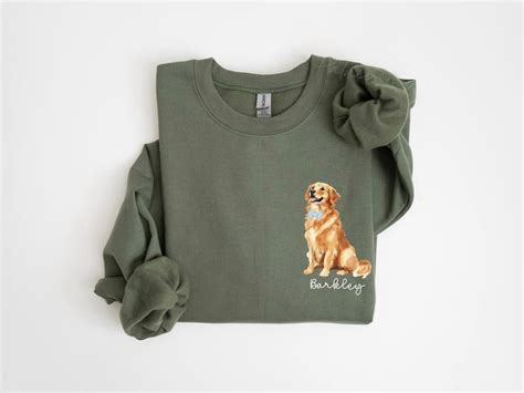 Golden Retriever Dog Sweatshirt | Golden Mom Crewneck | Dog Lover Gift ...