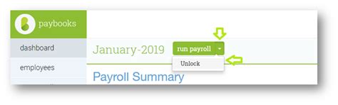 How to unlock payroll? : Help Center