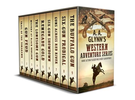 WESTERN ADVENTURE SERIES BOOKS 1–9 nine classic western action and ...
