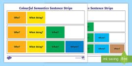 Image result for Colorful Semantics Example