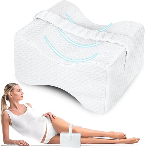 Knee Pillow for Side Sleepers, Leg Pillow for Sciatica, Back, HIPS ...