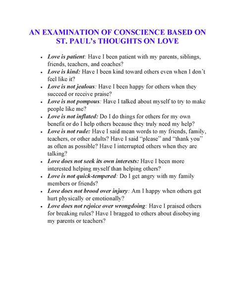 Catholic Examination Of Conscience 7 Powerful Prayers Before