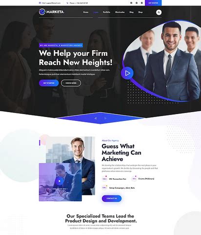 Best Marketing Agency Website Design