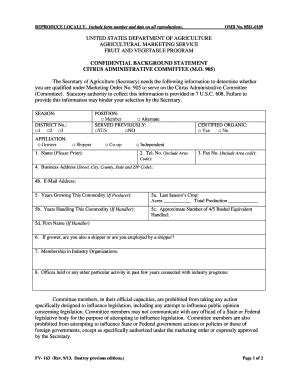 Fillable Online ams usda FRUIT AND VEGETABLE PROGRAM - ams usda Fax ...