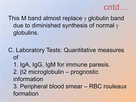 Abnormal immunoglobulins and immunoglobulin specificities (1) | PPTX
