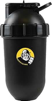 Muscleape Bullet shaker for protein shake protein shaker bottle gym ...