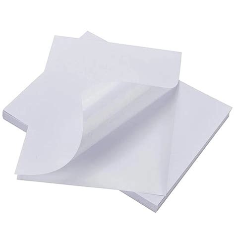 Full A4 Size White Self Adhesive Label Stickers