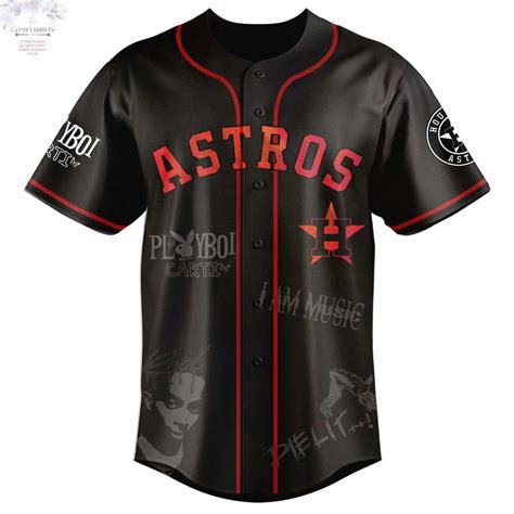 Houston Astros x Playboi Carti Antagonist Tour 2025 Jersey - Comfyshirtsus