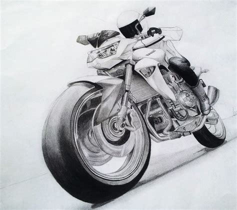 Drawing Motorcycle | Pencil :: Behance