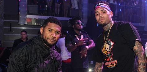 Chris Brown and Usher's Fight after Brown Turned Violent While Talking ...