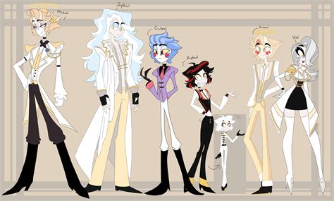 Hazbin Hotel Au: Fallen Grace Ref Sheet [1] by obscuredsavepoint on ...