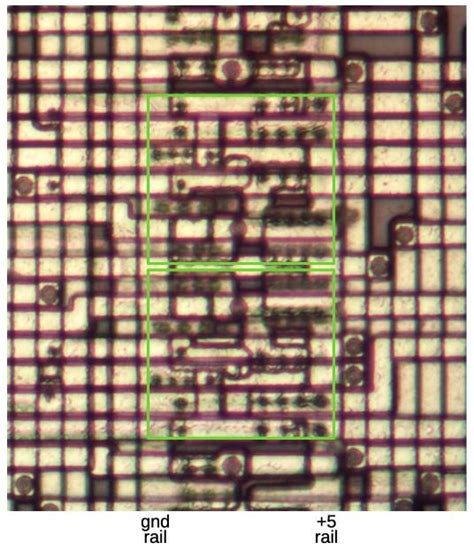 Unusual circuits in the Intel 386's standard cell logic
