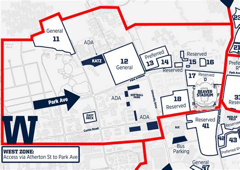 Psu Football Parking Penn State Transportation Services On X: "We Are