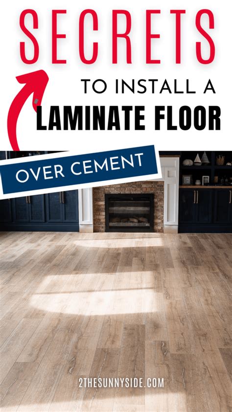 How To Install Laminate On Concrete Basement Floor - Openbasement