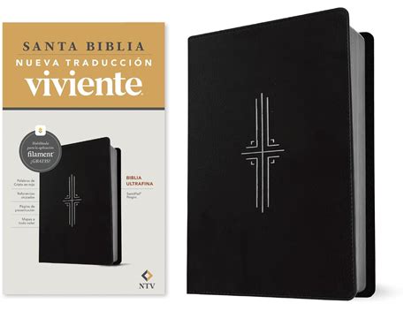 Buy Santa Biblia / Holy Bible: Nueva Traduccion Viviente, Negro ...