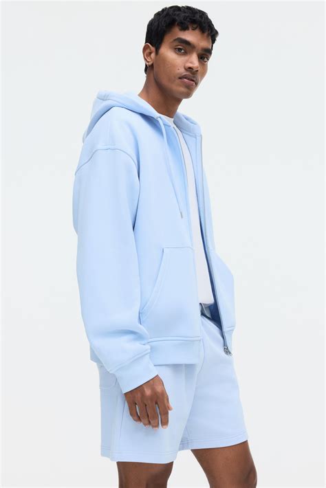 Men’s Light blue Regular Fit sweatshorts | H&M IN