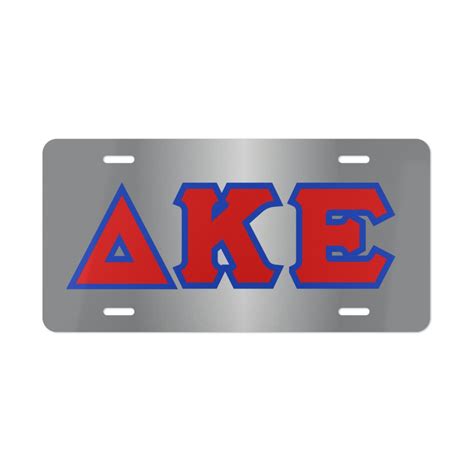 DELTA KAPPA EPSILON LETTERED LICENSE COVERS — GreekU