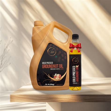 Cold Pressed Groundnut Oil 5 Lt
