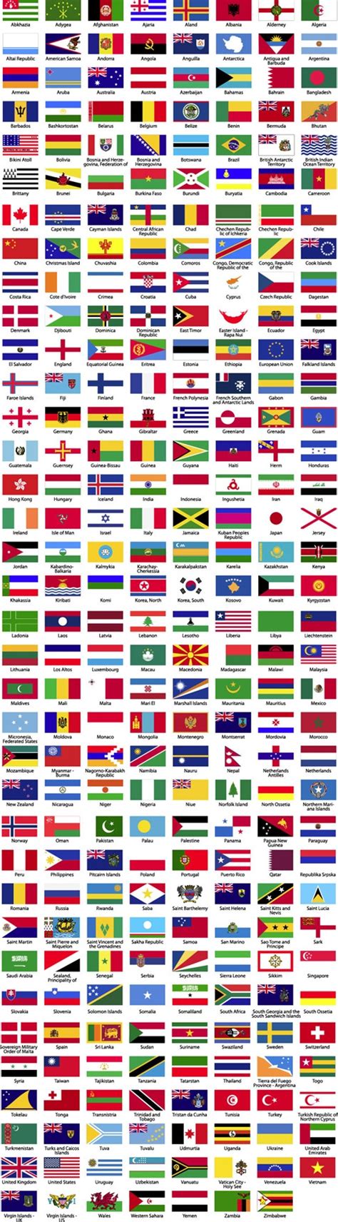 All Countries Flags Alphabetical Order 的图像结果