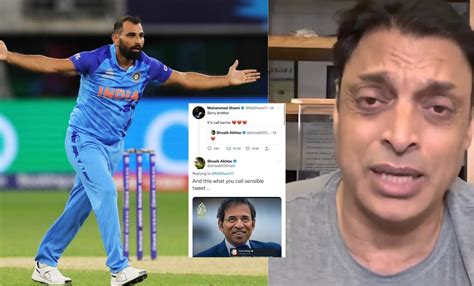 Shoaib Akhtar Slams Mohammad Shami For His ‘Karma’ Post As He Shares A ...