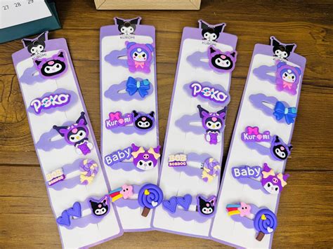 Kuromi Hair Clips (Each Card) – Gift Ocean