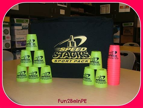 Image result for Speed Stack PE Lessons