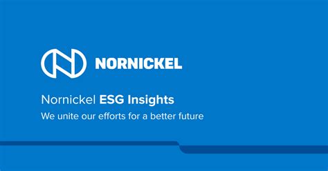 Nornickel ESG website