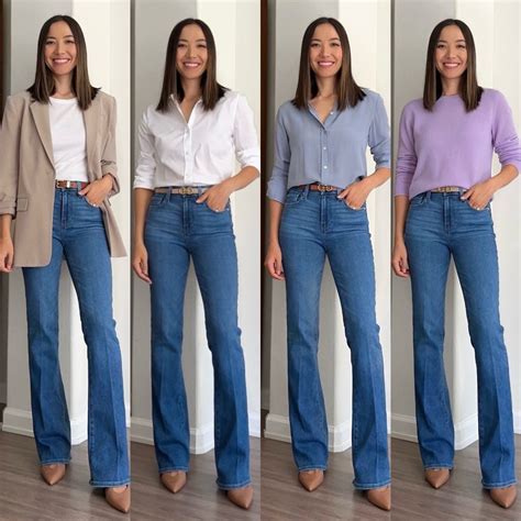 How to Wear Jeans to Work: 5 Business Professional Outfits for the Office - LIFE WITH JAZZ - are jeans considered business casual