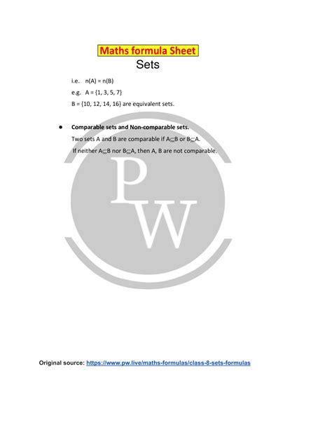 Image result for Maths 8th Class Formulas