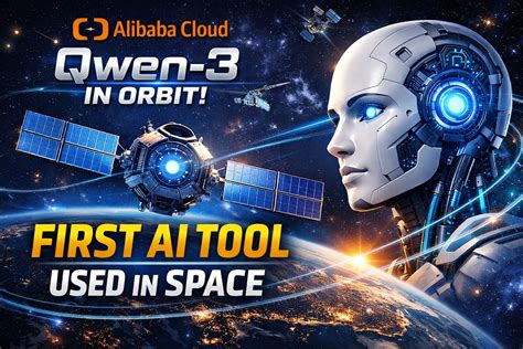 Alibaba Qwen-3 Becomes the First AI Tool to Be Used in Orbit