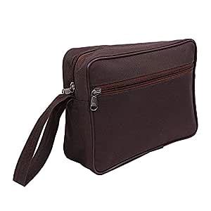 Kuber Industries Rexine Men’s Handbag Purse (Brown) -CTKTC8748 : Amazon ...