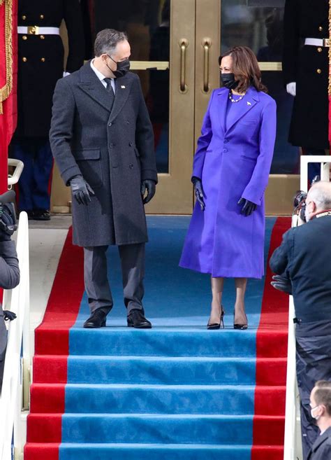 Kamala Harris's Purple Inauguration Outfit Is Striking | Who What Wear