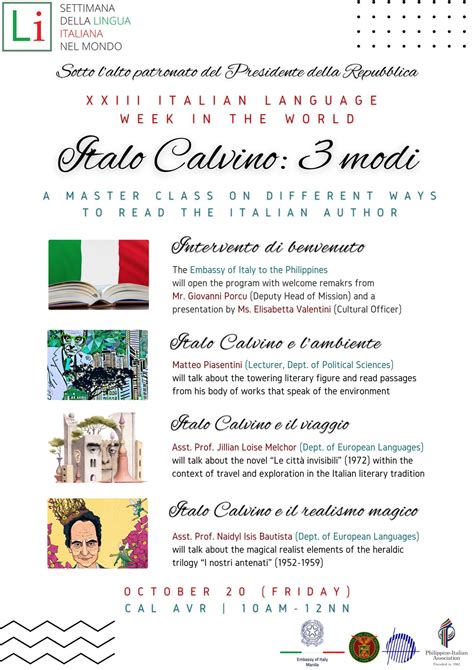 Italo Calvino: 3 Modi (A Masterclass on Different Ways to Read the ...