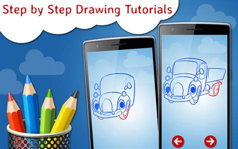How to Draw Сars Step by Step Drawing App - App on Amazon Appstore