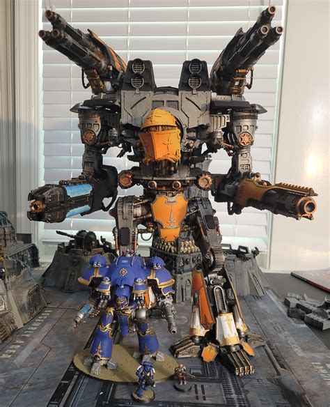 Warhammer 40k Titan Size Comparison