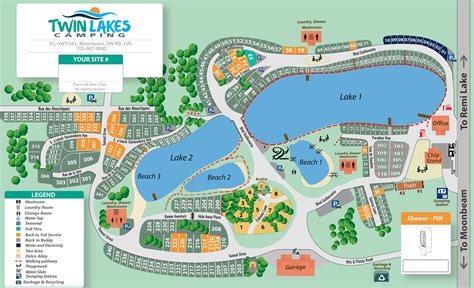 CAMPGROUND MAP - Twin Lakes Camping