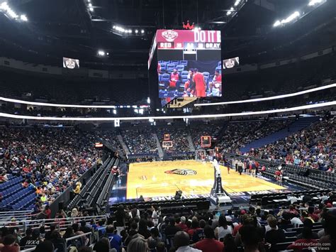 Smoothie King Center Seating View | Cabinets Matttroy