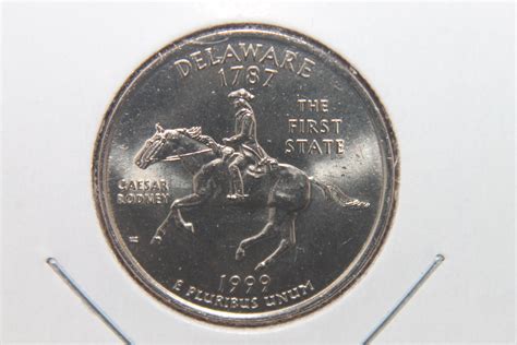 1999-P DELAWARE STATE QUARTER #12122
