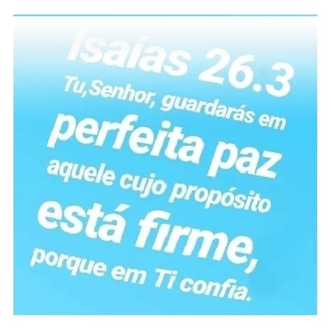 Bíblia Sagrada em Imagens: Isaías 26.3