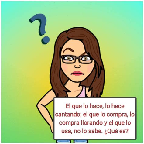 Learn Spanish with Cris: Adivinanza para hoy