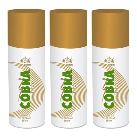 Buy Vi-John Deodorant For Men Cobra Envy 150Ml Pack Of 3 | Long Lasting ...