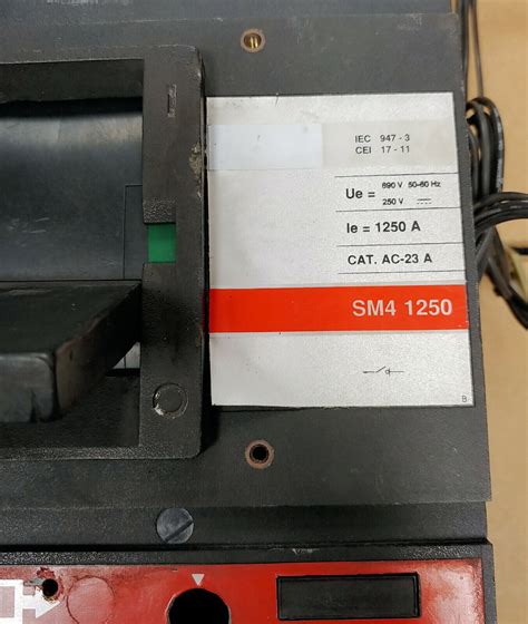 ABB SACE SM4 1250 Molded Case Switch 1250Amp With | Ubuy India