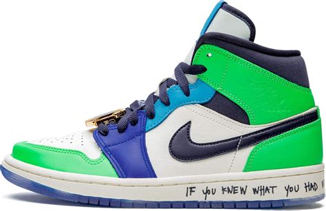 Nike Jordan Men's Air 1 Mid Sneakers - Melody Ehsani India | Ubuy