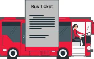 Bus Ticket Format Free Download