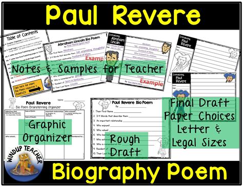 Paul Revere Poem Writing Activity | Made By Teachers